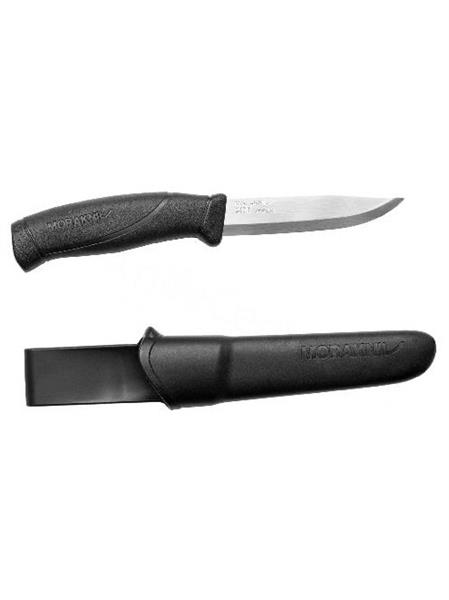 Нож Morakniv Companion Black, нержавеющая сталь, цвет черный - фото 17267