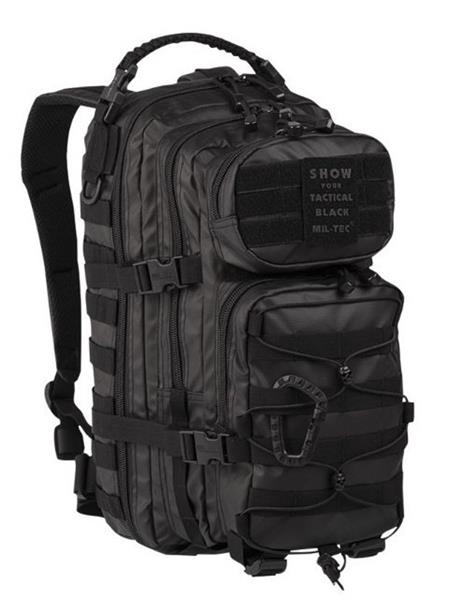 Рюкзак Mil-Tec Tactical SM 20 литров тактический черный - фото 31336