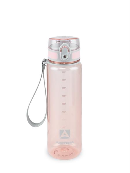 Бутылка Арктика 720 тритановая 0,5 литра с ситечком прозрачная розовая - фото 31546
