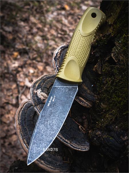 Нож Mr.Blade BAT фиксированный олива MB105 - фото 35411
