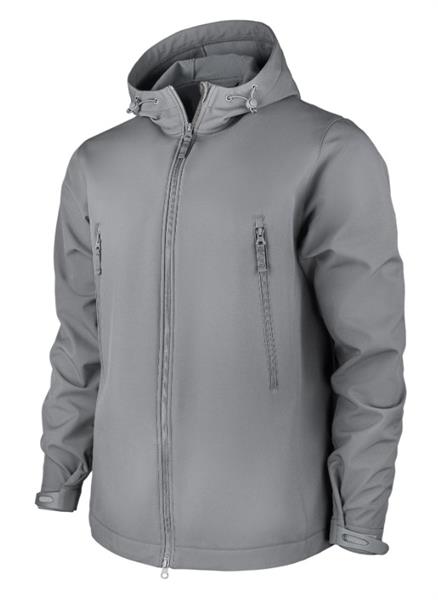 Куртка Вервольф Light softshell на флисе серая 303-942 - фото 36353