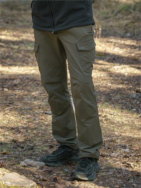 Брюки Вервольф Турист карго softshell темная олива 452-002 - фото 36828