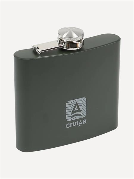 Фляга Сплав Bulk нержавеющая сталь 358 мл олива 5073862 - фото 37092