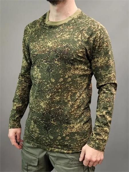 Футболка БАРС Гюрза с длинными рукавами лонгслив ЕМР пиксель Лонгслив камуфлированный «Гюрза-Н» (Пиксель-1,