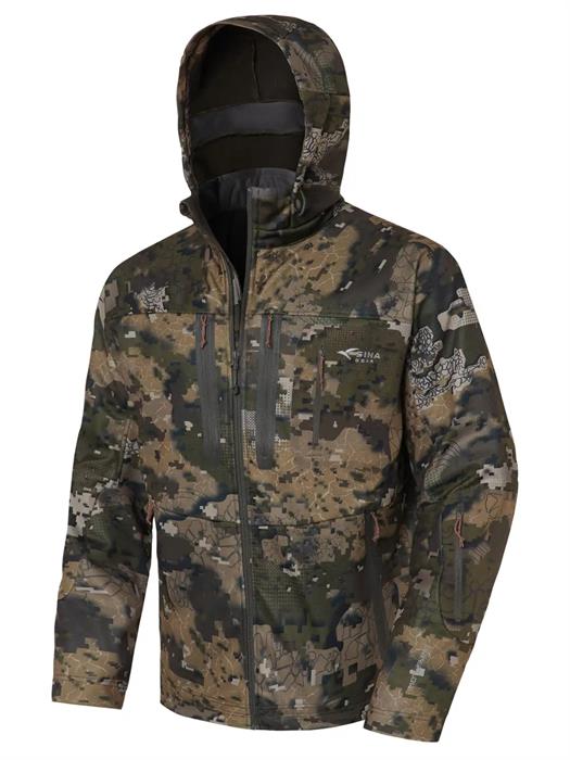 Куртка Sina AeroShield Softactive с капюшоном softshell аdaptive сamo 3.5JMDAC5