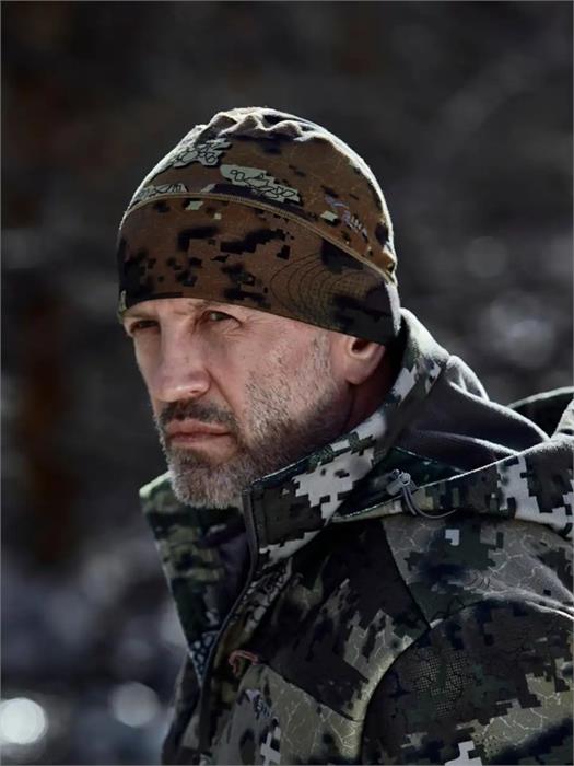 Шапка Sina Wild Wool из шерсти мериноса аdaptive сamo 11.11HMDAC5