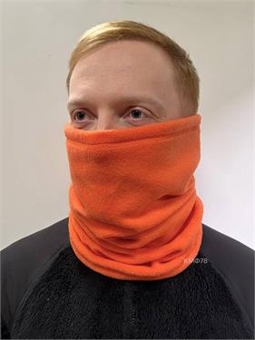 {{photo.Alt || photo.Description || 'Шарф-труба КМФ78 Тур снуд удлиненный флисовый оранжевый'}}