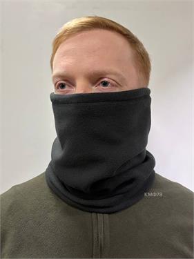 {{photo.Alt || photo.Description || 'Шарф-труба КМФ78 Тур снуд удлиненный флисовый черный'}}