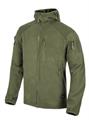 Куртка флисовая Helikon ALPHA HOODIE Grid Fleece, Olive Green - фото 14959