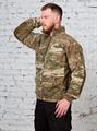 Куртка КМФ78 флисовая милитари мультикам kmf-ФЛкурт/mlt