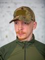 Бейсболка КМФ78 тактическая рип-стоп с велкро мультикам BB/mlt