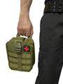 Аптечка тактическая армейская с MOLLE 2 литра олива АПТ/олив