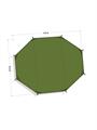 XXL тент «Восьмигранник» ольха xxl-tent/мох