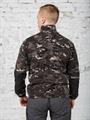 Куртка КМФ78 флисовая милитари мультикам черный снег kmf-ФЛкурт/mbs