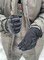 Перчатки тактические демисезонные на флисе с защитой костяшек и пальцев черные glv-такФЛ-pla/чрн Перчатки тактические демисезонные на флисе с защитой костяшек и пальцев черные glv-такФЛ-pla/чрн