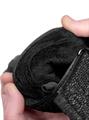 Перчатки тактические утепленные с защитой костяшек (подкладка флис) черные перч-такФЛ-pla/чрн