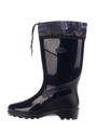 Сапоги Вездеход СВ-25м женские с манжетой из ПВХ темно-синие СВ-25м