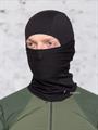 Балаклава КМФ78 Спецназ тактическая 95% хлопок 5% лайкра черная BLK-лх-спец/чрн