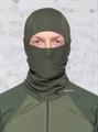 Балаклава КМФ78 Спецназ тактическая 95% хлопок 5% лайкра олива BLK-лх-спец/олив