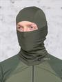 Балаклава КМФ78 Спецназ тактическая 95% хлопок 5% лайкра олива BLK-лх-спец/олив
