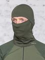 Балаклава КМФ78 Спорт тактическая 95% хлопок 5% лайкра олива BLK-лх-спт/олив