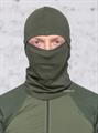 Балаклава КМФ78 Спорт тактическая 95% хлопок 5% лайкра олива BLK-лх-спт/олив