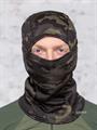 Балаклава КМФ78 Coolmax флисовая мультикам черный kmf-BLK-zima/mlt-blk