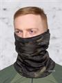 Балаклава КМФ78 Coolmax флисовая мультикам черный kmf-BLK-zima/mlt-blk