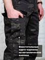 Брюки КМФ78 Колоброд карго-BDU рип-стоп мультикам черный Б-BDU-клб-Р/mb Брюки КМФ78 Колоброд карго-BDU рип-стоп мультикам черный Б-BDU-клб-Р/mb
