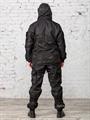 Костюм БШФ+ Горка 7П рип-стоп на флисе мультикам черный БШФ-7П-РСфлис-мульт-чрн