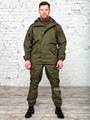 Костюм БАРС Рыси Горка-3 Лайт ткань смесовая на флисе олива г-бр-3лФ/олив