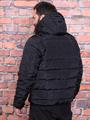 Куртка Keotica мужская повседневная с капюшоном черная 4650235703137