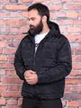 Куртка Keotica мужская повседневная с капюшоном черная 4650235703137