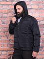 Куртка Keotica мужская повседневная с капюшоном черная 4650235703137