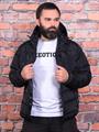 Куртка Keotica мужская повседневная с капюшоном черная 4650235703137