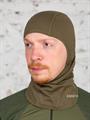 Балаклава БАРС Гюрза М1 летняя 92% хлопок, 8% лайкра олива блк/грз/олив