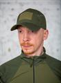 Бейсболка КМФ78 тактическая рип-стоп с велкро олива BB/oliv