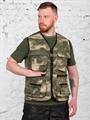 Жилет Алом карго рип-стоп с карманами мох жил-карг/мох