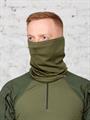 Бандана-труба шарф-трансформер (Бафф) плоский шов олива buff-kmf-FL/oliv