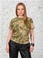 Футболка БАРС Гюрза женская мох фут-Гюр-жен/мох Футболка БАРС Гюрза женская мох фут-Гюр-жен/мох