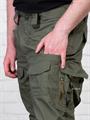 Брюки БАРС Пентагон тактические рип-стоп олива 6558236545874790