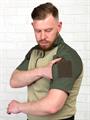 Рубашка К-Спец тактическая боевая с коротким рукавом рип-стоп олива рубТ-КР-РС/олив