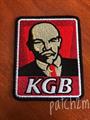 Шеврон КГБ аля KFC прямоугольник красный - фото 27554