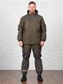 Костюм Тайгер Диверсант таслан эколофт на флисе (до -15 С) хаки тайгер/диверсант(-15)