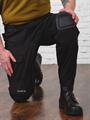Брюки БАРС Гром тактические с наколенниками рип-стоп черные гром/чрн