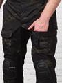 Брюки БАРС Гром тактические с наколенниками рип-стоп мультикам черный гром/млт-чрн