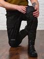 Брюки БАРС Гром тактические с наколенниками рип-стоп мультикам черный гром/млт-чрн