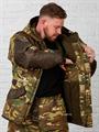 Костюм БШФ+ Горка 7П рип-стоп на синтепоне и флисе (до -30 С) мультикам бшф/7п/зима/млт