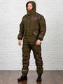 Костюм БШФ+ Горка 7П рип-стоп на синтепоне и флисе (до -30 С) хаки бшф/7п/зима/хаки