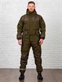 Костюм БШФ+ Горка 7П рип-стоп на синтепоне и флисе (до -30 С) хаки бшф/7п/зима/хаки
